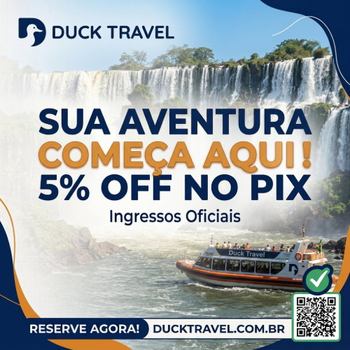 ingressos para os atrativos em foz